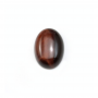 Red Tiger's eye Cabochon Oval Size 10x14mm Thickness  4mm 10pcs/Pack
