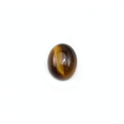 Natural Tiger's eye Cabochon Oval Size 8x10mm Thickness  4mm 20pcs/Pack