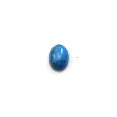 合成藍松石戒面 蛋形 尺寸6x8毫米 20個
