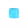 Natural  Turquoise Cabochons  Square Size8x8 mm 2 Pieces/Pack