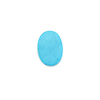 Natural Turquoise Cabochon Flat Oval Size 10x14mm 2pcs/Pack