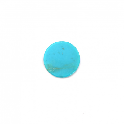 Natural Turquoise Cabochon Flat Round Diameter 8mm 2pcs/Pack