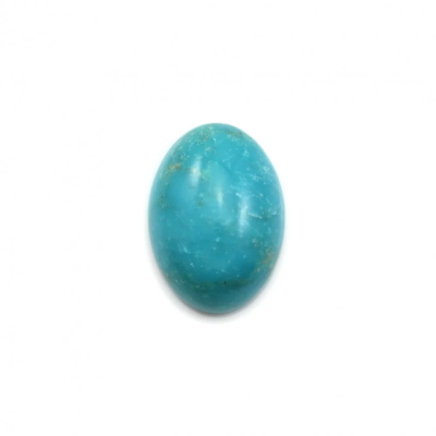 Natural turquoise cabochons oval size 10x14 mm 4 pcs / pack