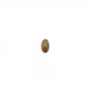 Natural Unakite Cabochon Oval Size 3x5mm Thickness  2mm  30pcs/Pack