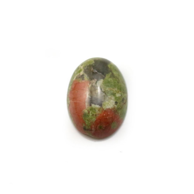 Natural Unakite Cabochon  Oval  Size 10x14mm Thickness 4.5mm 20pcs/Pack