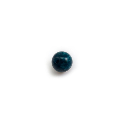 Perline di apatite semitrasparenti rotonde Dimensione6mm Foro0.9mm 30pz/confezione