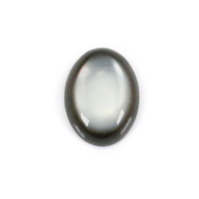 真珠のカボションの楕円形のSize6x8mm 10pcs/Packの灰色の貝の母