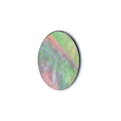 Gray Shell Mother of Pearl Cabochon Flat Oval Size6x8mm 10pcs/pack