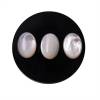 真珠のカボションの楕円形のSize8x10mm 10pcs/Packの白い貝の母