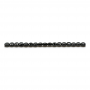 Black Spinel Faceted Flat Round Size2mm Hole0.4mm 39-40cm/Strand