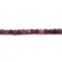 Ruby Faceted Cube Size2.5mm Hole0.6mm 39-40cm/Strand