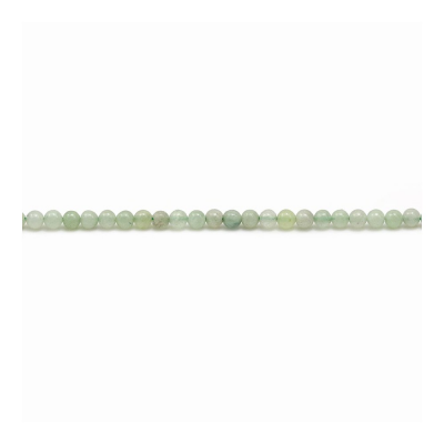 Jade Rond Taille2mm Trou0.4mm 39-40cm/Strand