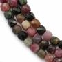 Tourmaline Faceted Cube Size4mm Hole0.8mm 39-40cm/Strand