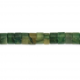 西非玉串珠 隔片 尺寸2x4毫米 孔徑0.8毫米 長度39-40厘米/條