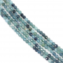 Blue Tourmaline Faceted Round Size2mm Hole0.5mm 39-40cm/Strand