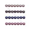 10mm Violet Series Shell Pearl Beads  Hole 1mm  about 40 beads/strand 15~16"