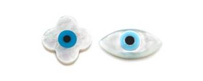 貝殼眼睛-邪眼-邪眼貝殼-藍色邪眼-天然貝殼