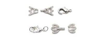 Wholesale high quality and low price 925 sterling silver Clasp