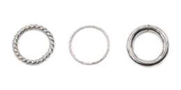 Wholesale high quality and low price 925 silver Jump&Split Rings