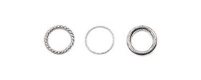 Wholesale high quality and low price 925 silver Jump&Split Rings