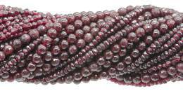 Vendita all'ingrosso di perle di granato di alta qualità e a basso prezzo