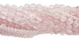 Vendita all'ingrosso di perle di quarzo rosa di alta qualità e basso prezzo
