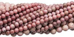 Vendita all'ingrosso di perle di rodocrosite di alta qualità e a basso prezzo
