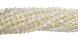 Vendita all'ingrosso di perle di conchiglia bianche di alta qualità e basso prezzo