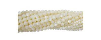 Wholesale high quality and low price White shell beads