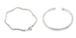 Wholesale high quality and low price 925 silver Bangle&Bracelet