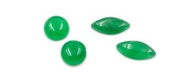 Venda por grosso de cabochões de jade de alta qualidade e baixo preço