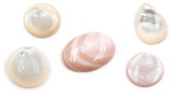 Wholesale high quality and low price Mother-of-pearl shell cabochons